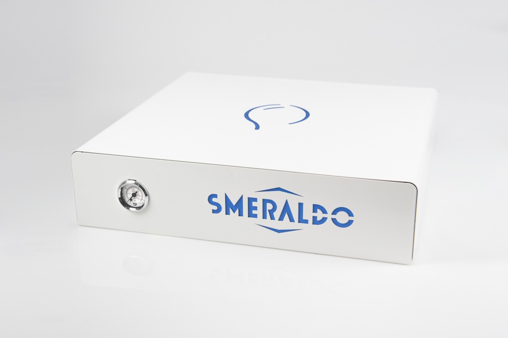 Osmotizzatore smeraldo Tre quarti fronte