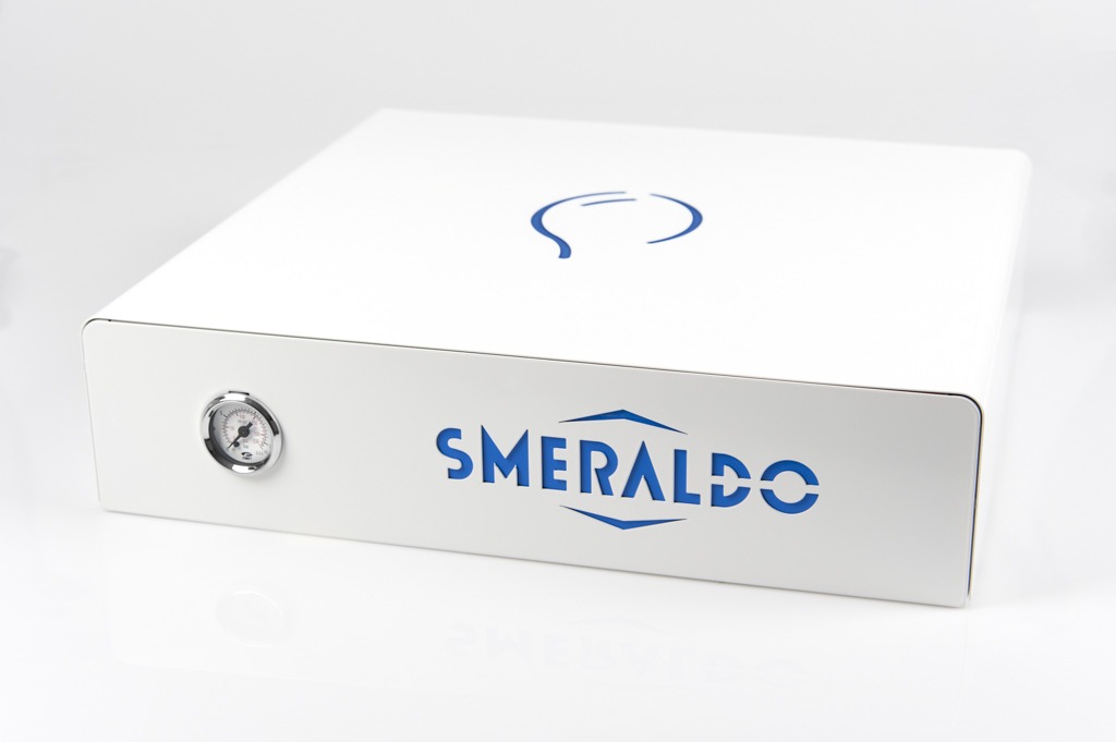Osmotizzatore smeraldo Tre quarti fronte